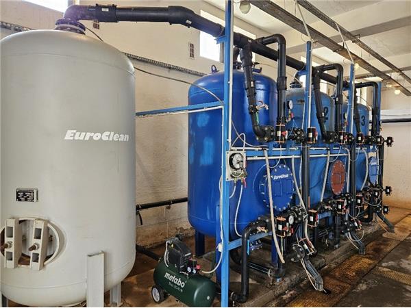 Rysunek 2. Stacja uzdatniania wody - usuwanie żelaza i manganu