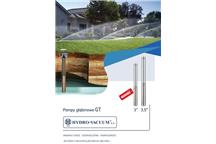 Pompy głębinowe GT Nowość Hydro-Vacuum S.A. Pompy głębinowe GT Nowość Hydro-Vacuum S.A.