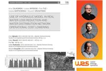 USE OF HYDRAULIC MODEL - najnowsza publikacja naukowa pracowników WES Sp. z o.o.