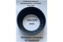 MANSZETA 160 / 200 mm - MANSZETA PRZEJŚCIA TELESKOPU 160 / 200 BEZPOŚREDNI PRODUCENT