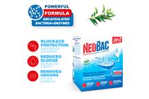 Cechy preparatu do szamb NeoBac 26 saszetek 2w1