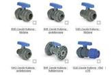 Zawory kulowe PVC Zawory kulowe PVC