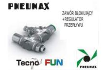 RECTUS POLSKA - PNEUMAX - TECNO-FUN: ZAWÓR BLOKUJĄCY+REGULATOR PRZEPŁYWU RECTUS POLSKA - PNEUMAX - TECNO-FUN: ZAWÓR BLOKUJĄCY+REGULATOR PRZEPŁYWU