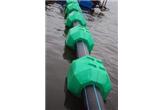 Rurociąg tłoczny PE trudnościeralny do przesyłania osadów mułów piachu żwiru urobku na pole refulacyjne, hydromieszanina PE HD SDR 11 17 100 Rurociąg tłoczny PE trudnościeralny do przesyłania osadów mułów piachu żwiru urobku na pole refulacyjne, hydromieszanina PE HD SDR 11 17 100