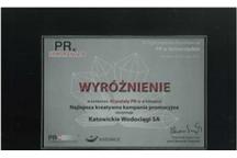 Nagrody dla Katowickich Wodociągów za działania promocyjno-informacyjne