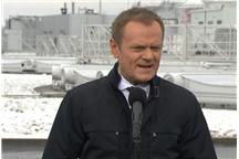 Premier podczas otwarcia Czajki Premier podczas otwarcia Czajki