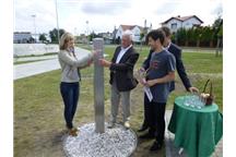 Na oczach kamer pierwszy ze zdroju skorzystał Z-ca Prezydenta Leszna Na oczach kamer pierwszy ze zdroju skorzystał Z-ca Prezydenta Leszna