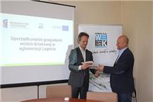 Wodociągi legnickie podpisały umowę z firmą Awbud 23 kwietnia
