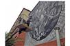 Mural powstał na bazie archiwalnej fotografii należącej do ZWIK